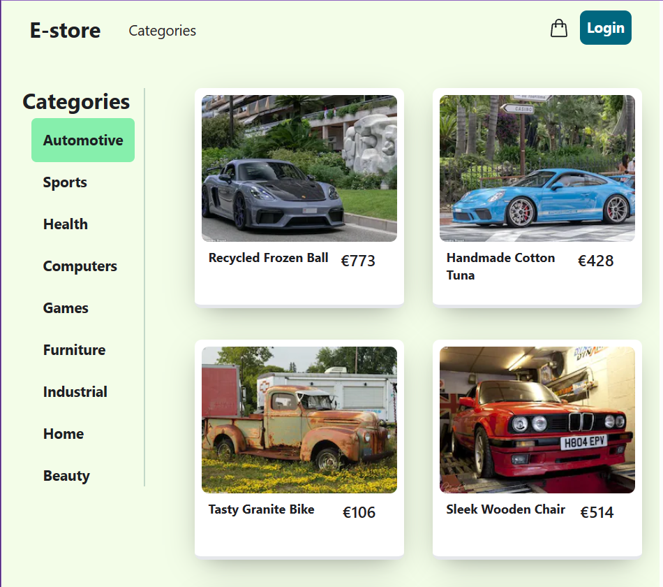 e-store